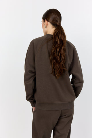 LR-NUKA 11 Sweatshirt Dark brown