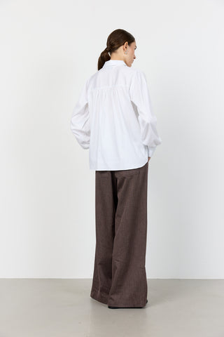 LR-ISLA SOLID 117 Shirt White