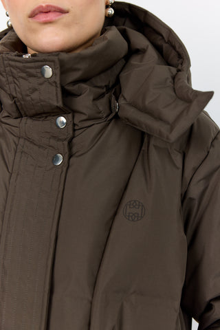 LR-MONA 6 Jacket Dark brown