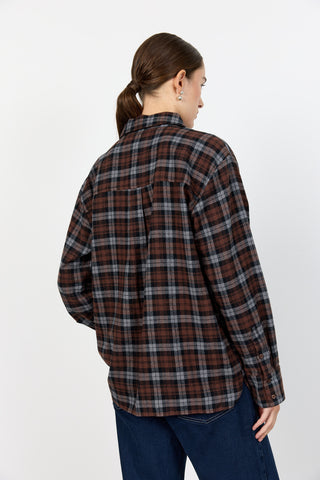 LR-ODANSA 2 Shirt Dark brown