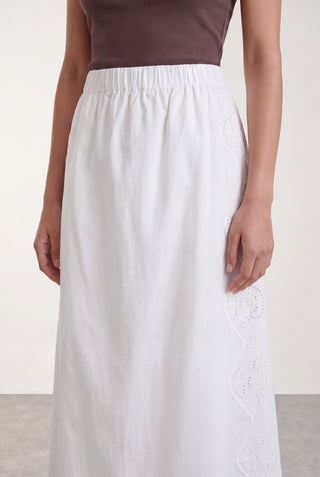 LR-ROSE 4 Skirt Off white