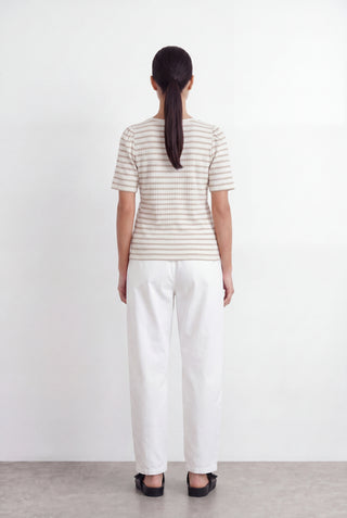 LR-NEDDIE 1 T-shirt Sand