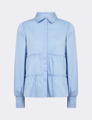 LR-ISLA SOLID 95 Shirt Light blue