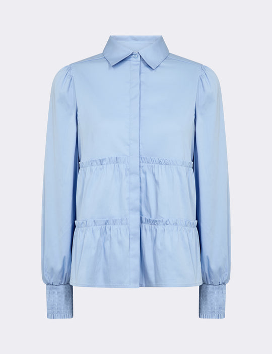LR-ISLA SOLID 95 Shirt Light blue