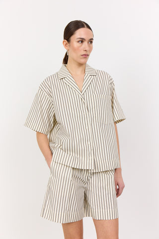 LR-LUCILLA 3 Shirt Dark brown