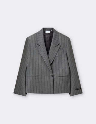 BL-AGNITA 1 Blazer Dark grey