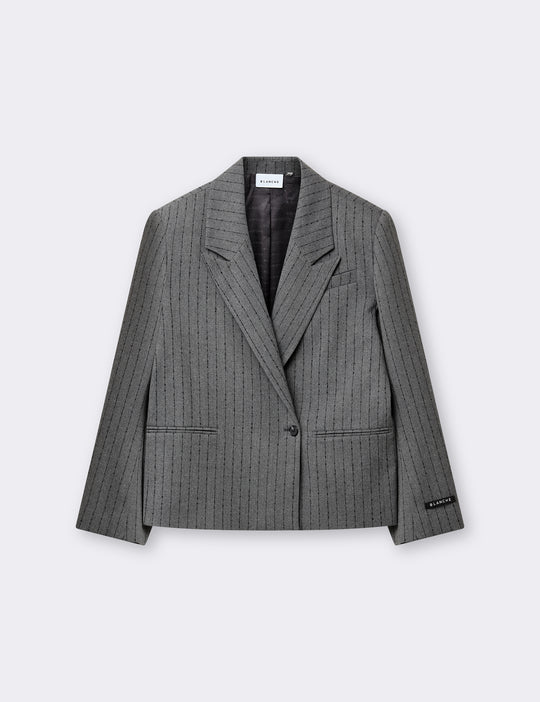 BL-AGNITA 1 Blazer Dark grey