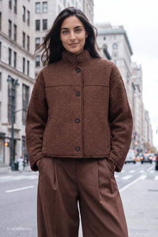 LR-NISSA 5 Jacket Brown