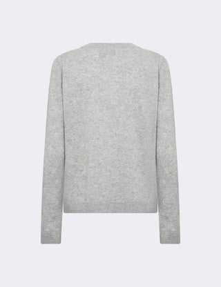 LR-ELOISE 1 Cardigan Light grey