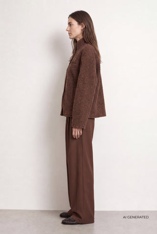 LR-NISSA 5 Jacket Brown