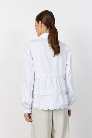 LR-ISLA SOLID 135 Shirt White