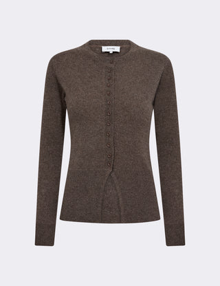 LR-ELOISE 21 Cardigan Dark brown