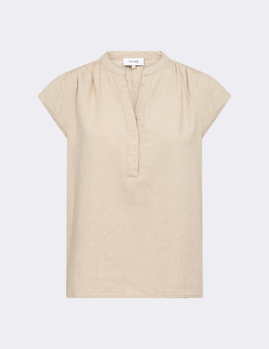 LR-NAJA 19 Blouse Light sand
