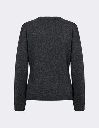 LR-OSSY 2 Cardigan Dark grey