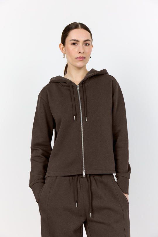 LR-NUKA 9 Sweatshirt Dark brown