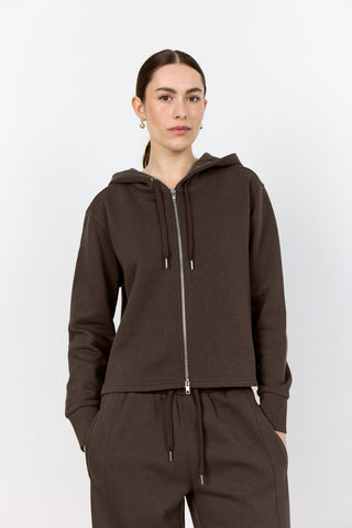 LR-NUKA 9 Sweatshirt Dark brown