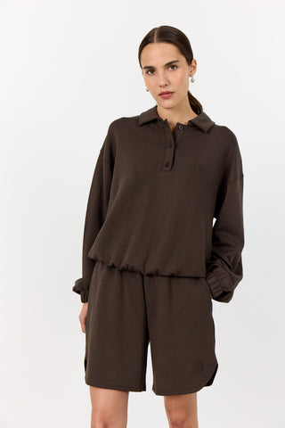 LR-EZRA 10 Shorts Dark brown