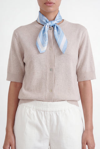 LR-ROSSI 1 Scarf Light blue