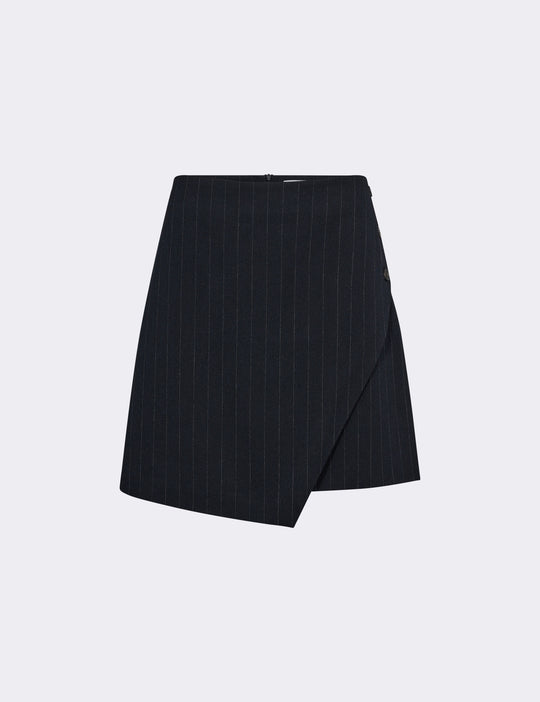 LR-OLIVIA 3 Skirt Dark blue