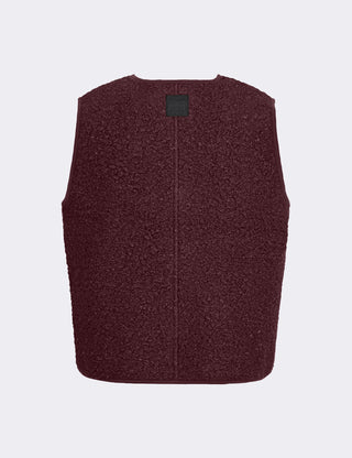 LR-NISSA 1 Waistcoat Bordeaux