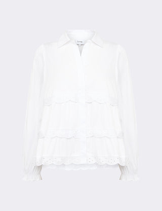 LR-ISLA SOLID 135 Shirt White