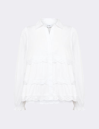 LR-ISLA SOLID 135 Shirt White