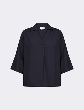 LR-NAJA 53 Blouse Dark blue