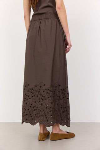 LR-GROLET 5 Skirt Dark brown