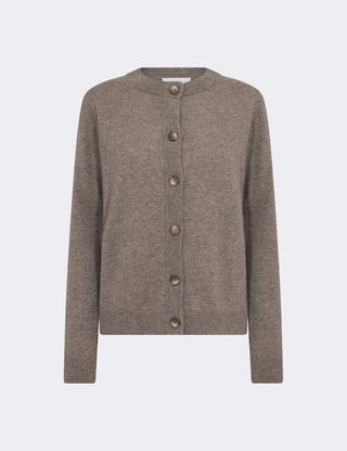 LR-ELOISE 1 Cardigan Dark Sand