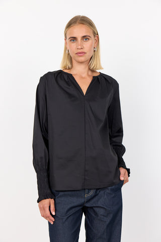 LR-ISLA SOLID 113 Blouse Black