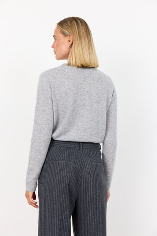 LR-ELOISE 2 Pullover Light grey