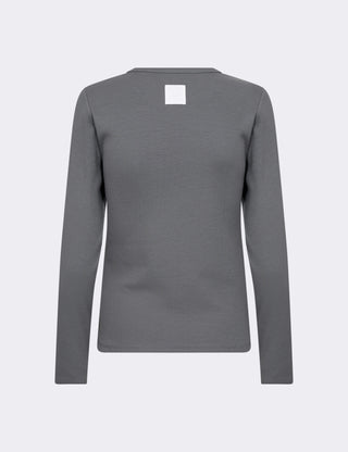 LR-NUMBIA 3 Blouse Dark grey