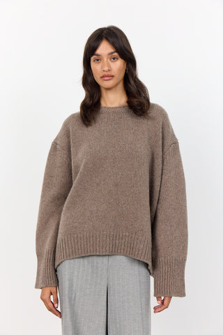 LR-PERLE 1 Knit Dark Sand