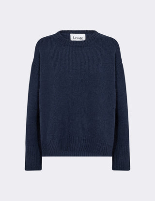 LR-PERLE 1 Knit Dark blue