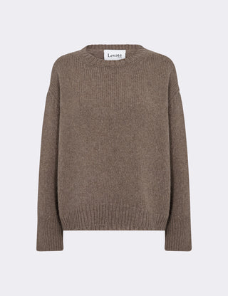 LR-PERLE 1 Knit Dark Sand