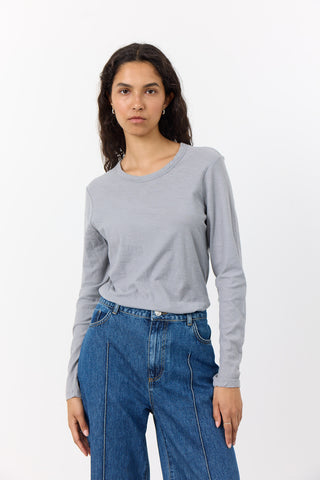 LR-ANY 3 Blouse Light grey