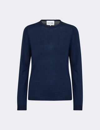 LR-ISMAILA 2 Knit Dark blue