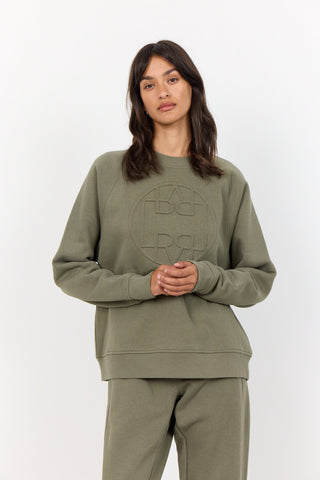 LR-NUKA 11 Sweatshirt Dark green