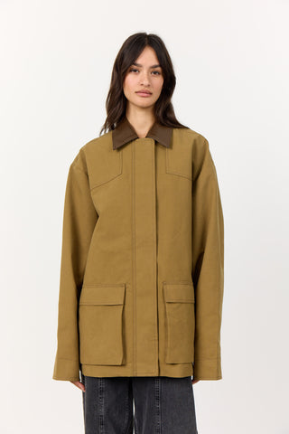 LR-MAGGIE 1 Jacket Dark green