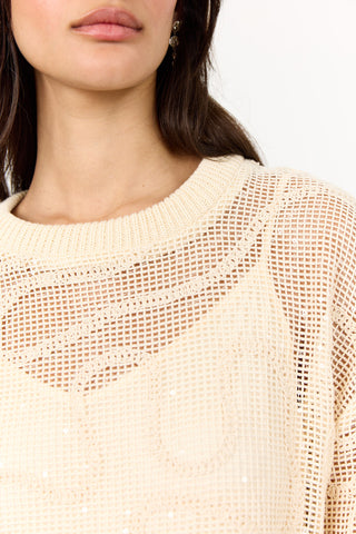LR-MANGIA 1 Dress Cream