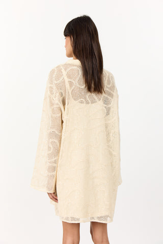 LR-MANGIA 1 Dress Cream