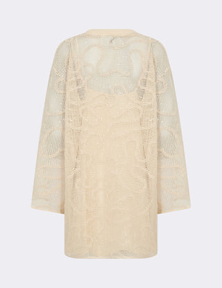 LR-MANGIA 1 Dress Cream