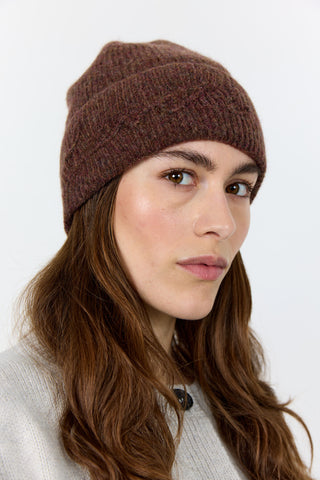 LR-MALTHE 1 Hat Dark brown
