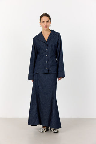 LR-NURI 1 Shirt Dark blue