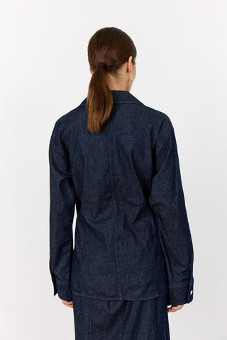 LR-NURI 1 Shirt Dark blue