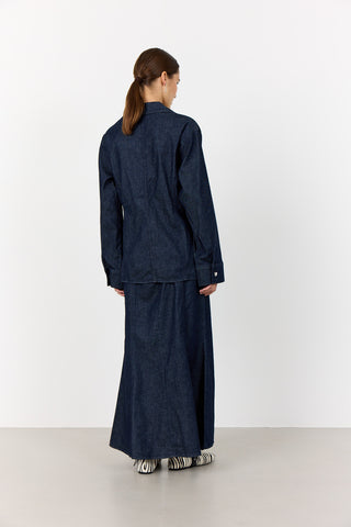 LR-NURI 1 Shirt Dark blue