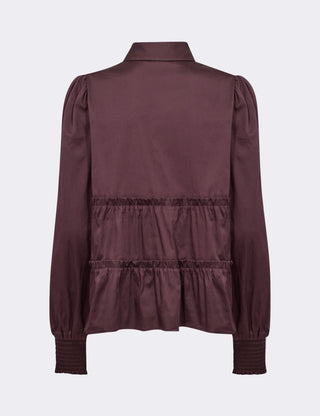 LR-ISLA SOLID 95 Shirt Bordeaux