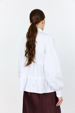 LR-ISLA SOLID 95 Shirt White