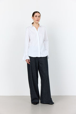 LR-ISLA SOLID 130 Shirt White