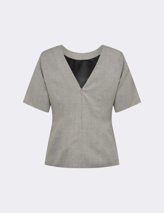 LR-NELLY 2 Top Light grey
